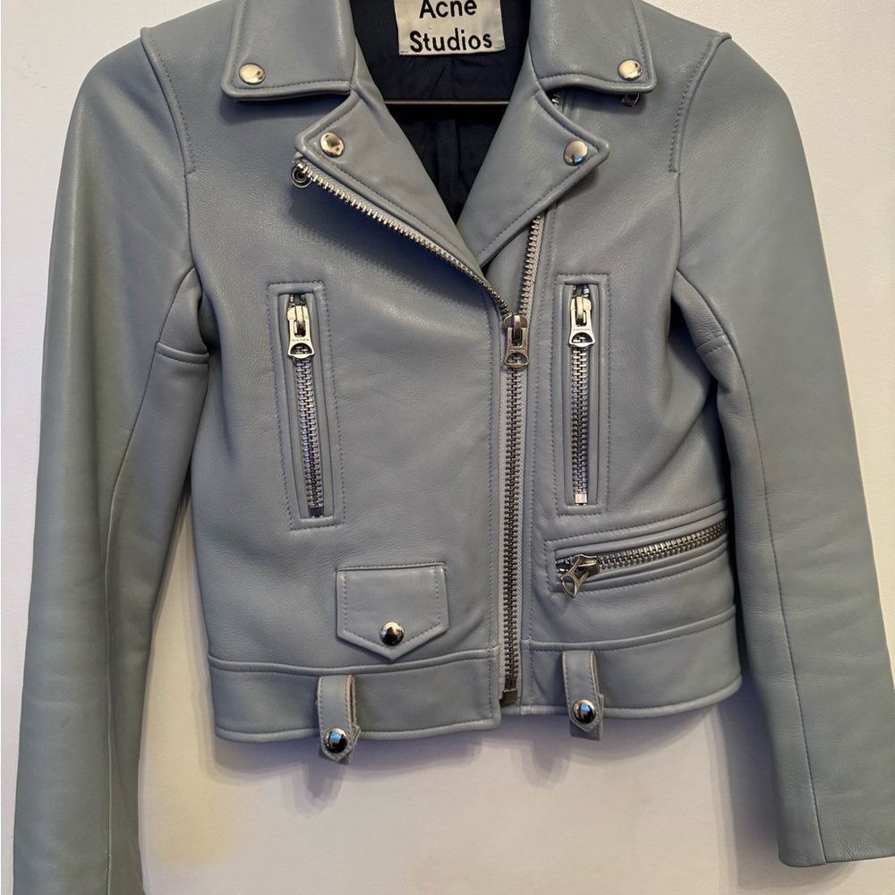 Acne | Authentic Leather Moto Jacket